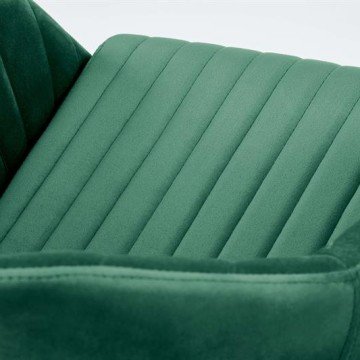 Фото6.Кресло Halmar FRESCO velvet Зеленый